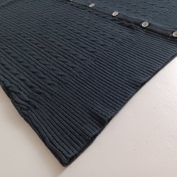 Danier Black Cable Knit Cardigan - Picture 4 of 15